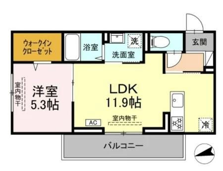 アンソレイユ宮ノ上 間取り