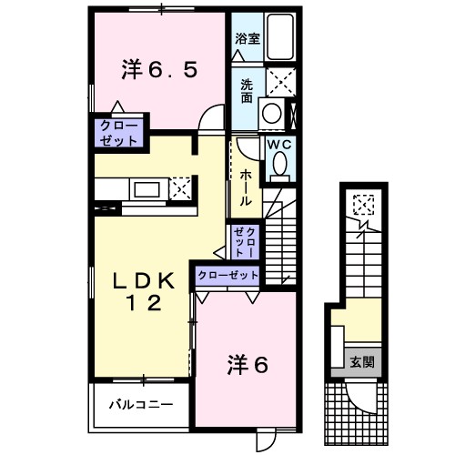 サニーエミＡ 間取り
