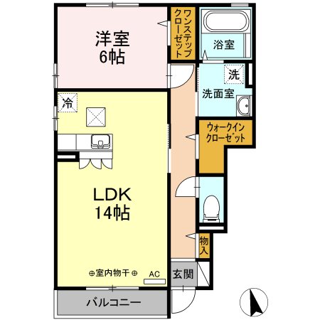 ウイングコート 間取り