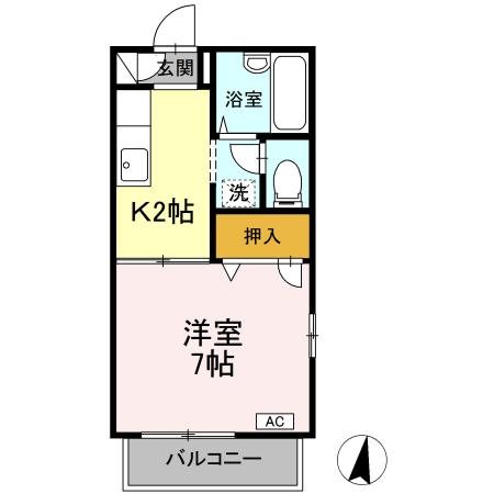 エーデルハイムⅠ 間取り