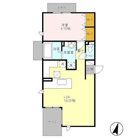 EDDI’S PLACE 間取り