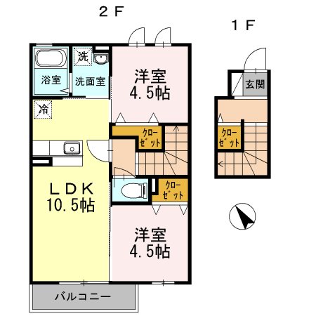 グランモア柳川 間取り