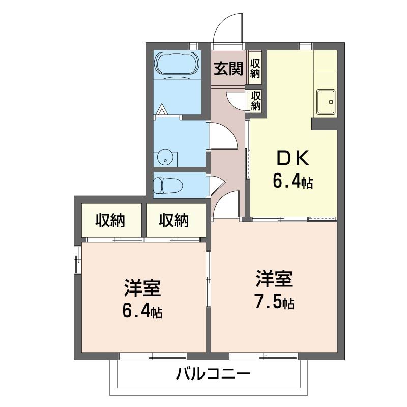 メルヴェーユヤマドリ 間取り