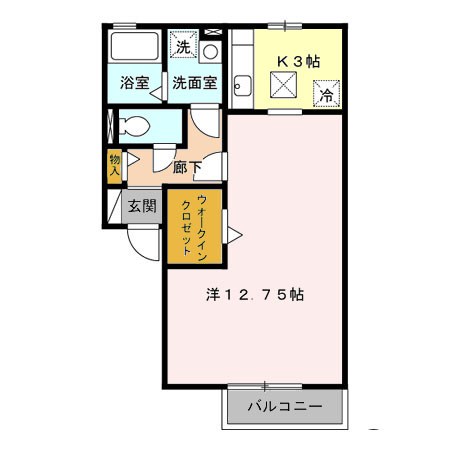 フォンティーヌＡ 間取り