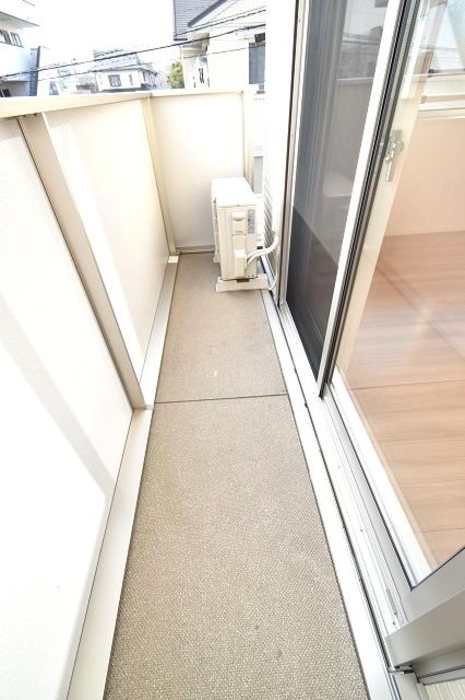 フルールベルテ二番館	 ベランダ