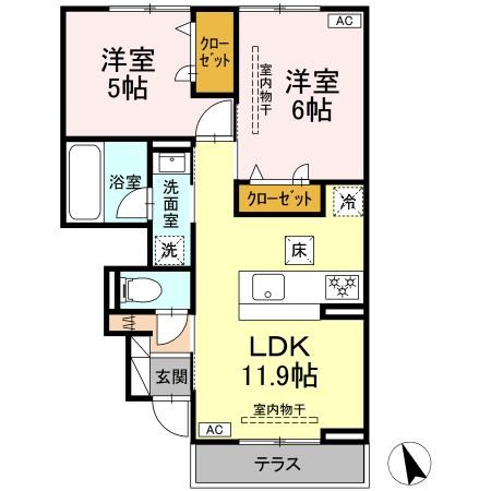 グラースＫ 間取り