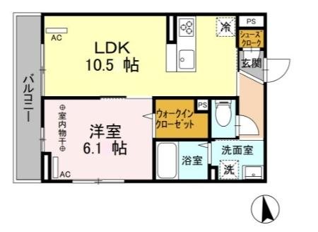 ラ・パージュ桜 間取り