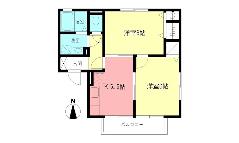 一之崎ハイツ 間取り