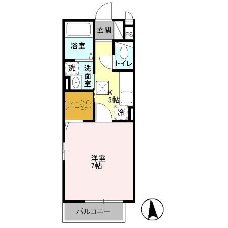 グランモア柳川Ｃ 間取り