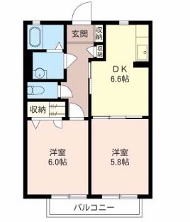 グランディール善行坂 間取り