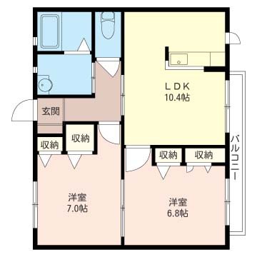 ラマージュ 間取り