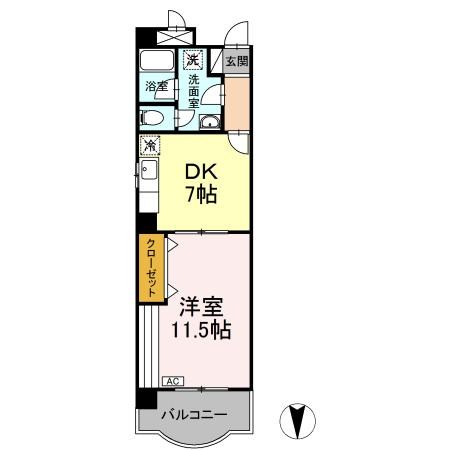 カラット中川 間取り