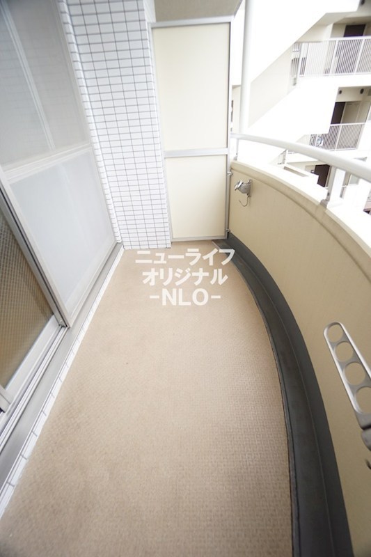 カラット中川 ベランダ
