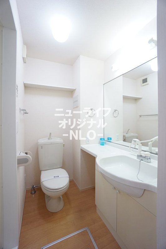 グランモア柳川ＡＢ 洗面所