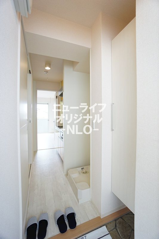 グランモア柳川ＡＢ 玄関