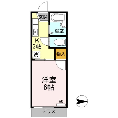 サンファミールSY 間取り
