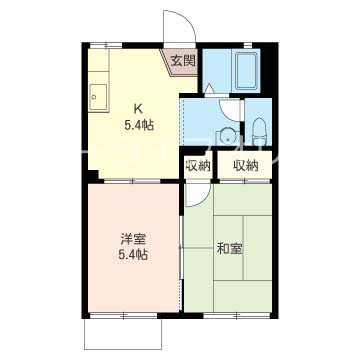 グリーンハイツ林間 間取り