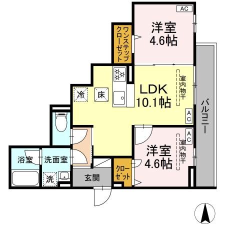 Charm高倉 間取り