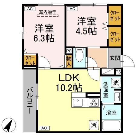 フラクタス湘南茅ケ崎 間取り