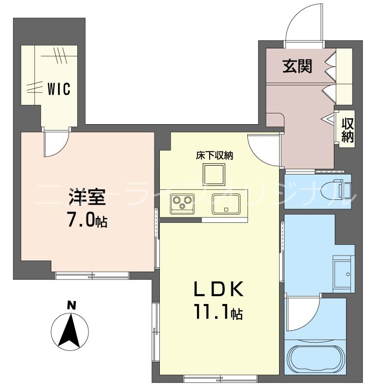 フォレスタ中央林間Ⅱ 間取り