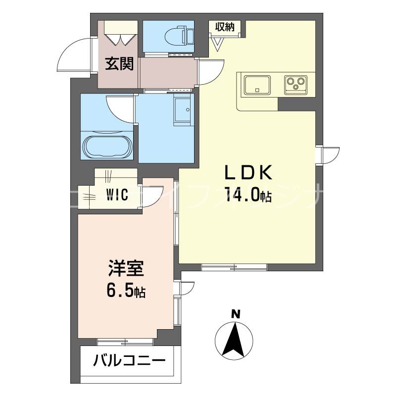 フォレスタ中央林間Ⅱ 間取り