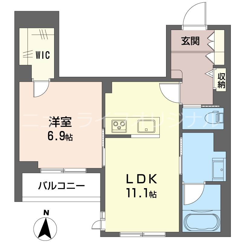 フォレスタ中央林間Ⅱ 間取り