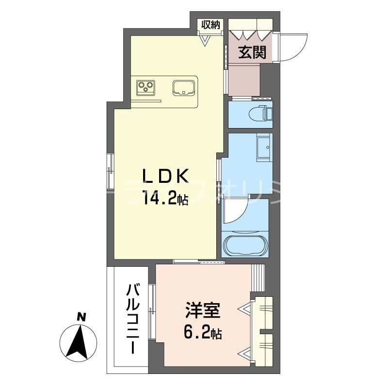 フォレスタ中央林間Ⅱ 間取り