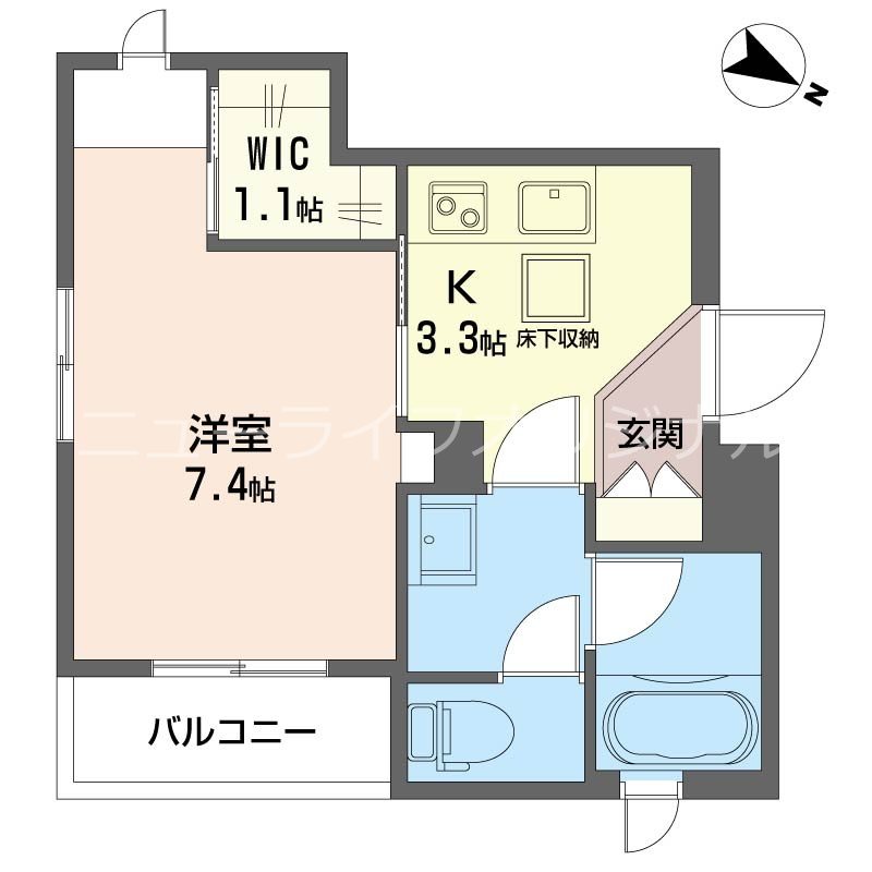 クレオール南林間 間取り