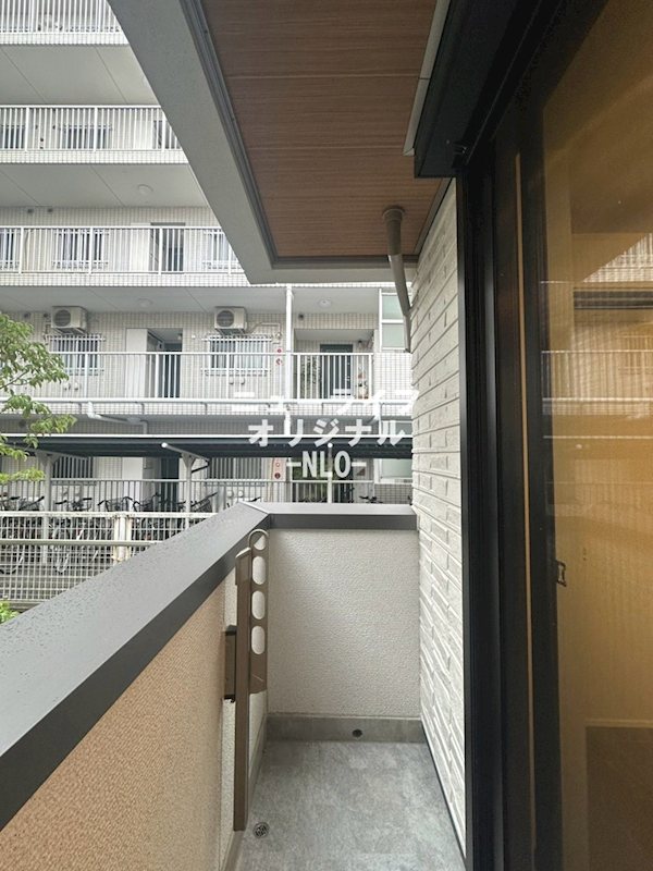 クレオール南林間 ベランダ