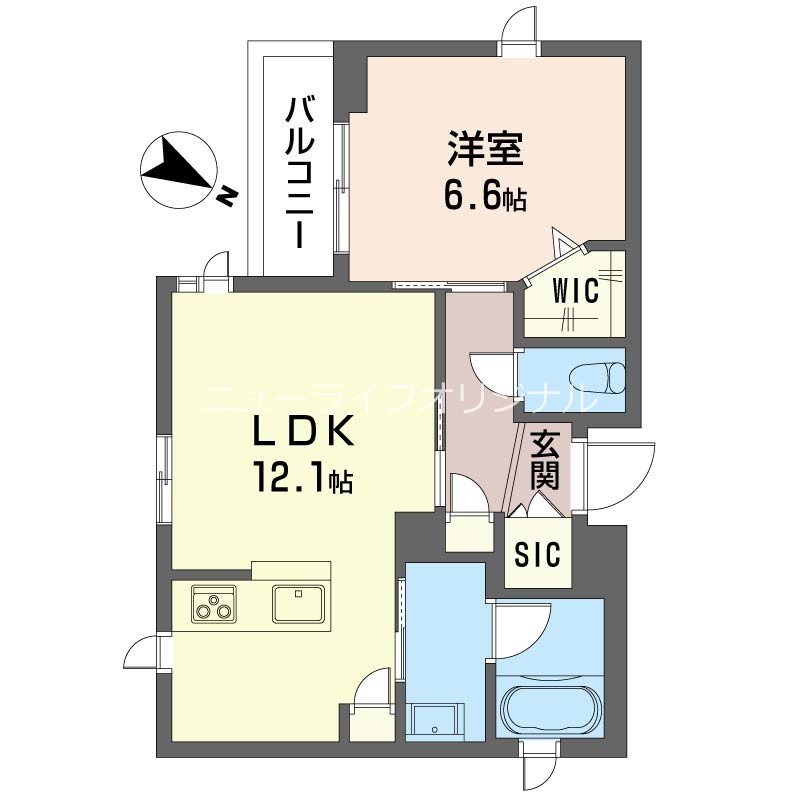 クレオール南林間 間取り