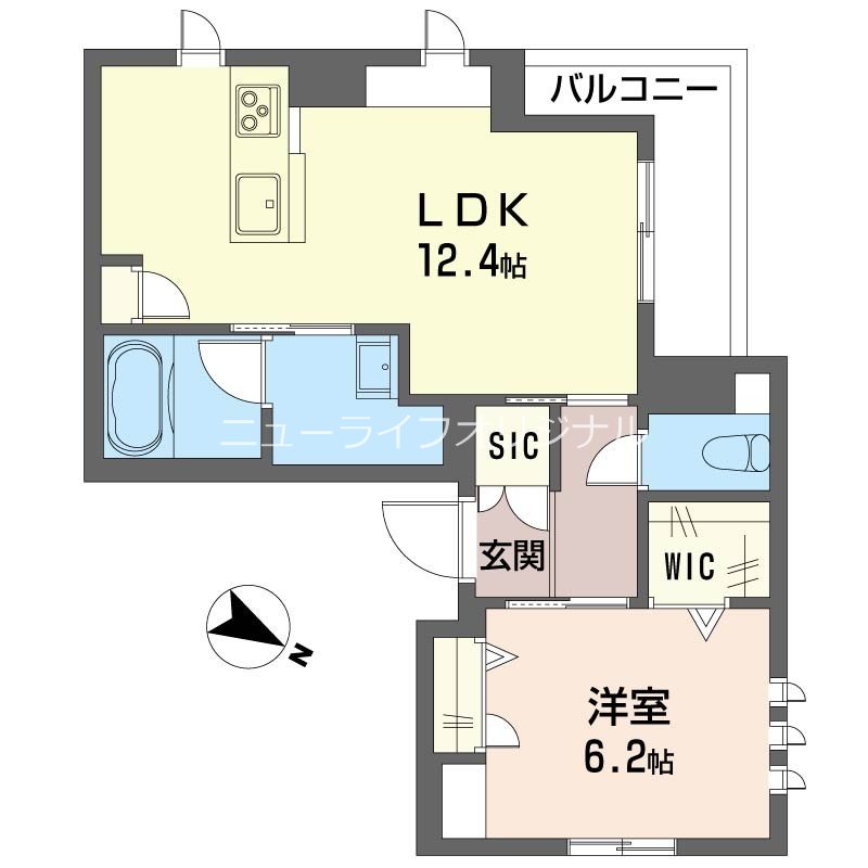 クレオール南林間 間取り