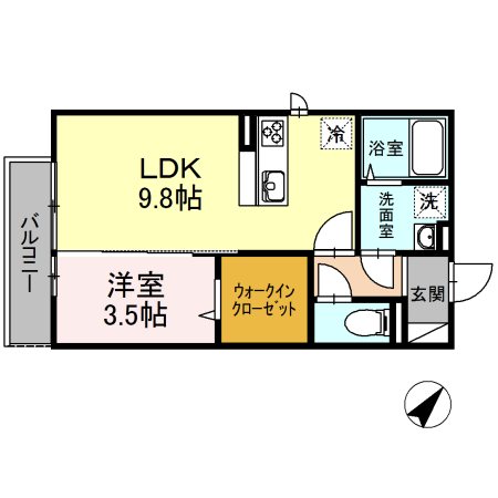 グラン・カオル 間取り