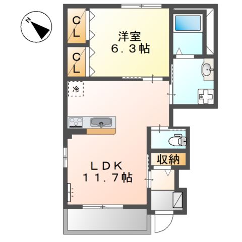 グリーンベル 間取り