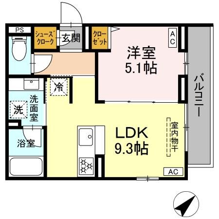 ジェルベーラ東柏ヶ谷 間取り