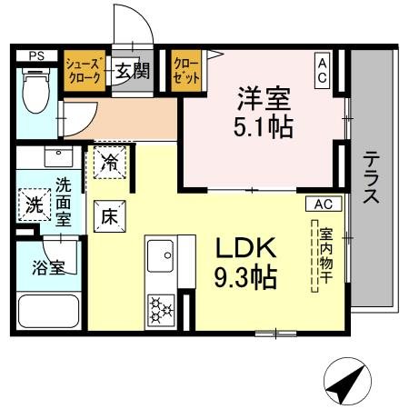 ジェルベーラ東柏ヶ谷 間取り