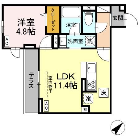 ジェルベーラ東柏ヶ谷 間取り