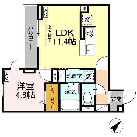 ジェルベーラ東柏ヶ谷 間取り