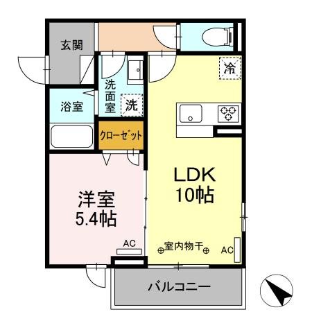 ＧＲＡＮＤ湘南　Ｂ棟 間取り