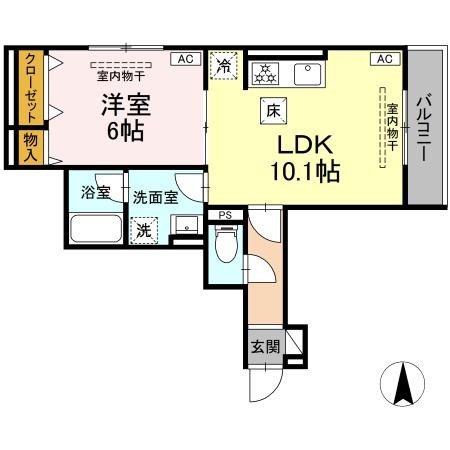 パラディーゾ湘南 間取り