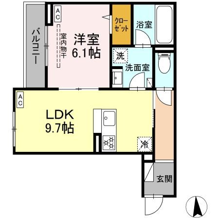 エスペリア栄町 間取り