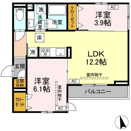 カルニュ 間取り