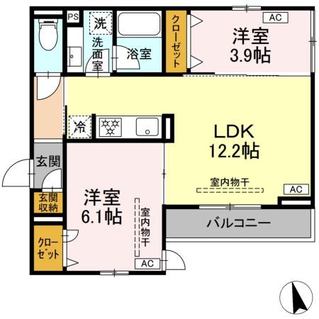 カルニュ 間取り
