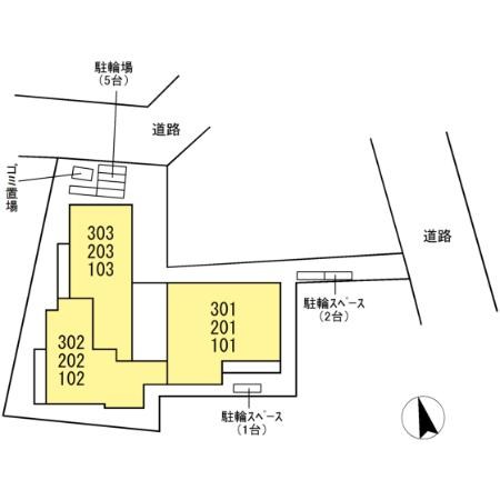 カルニュ 地図（共通）