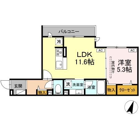 フラクタス東柏ヶ谷 間取り