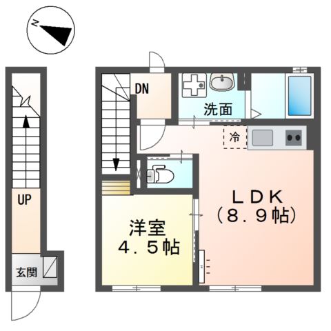 サンクリスタルⅡ 間取り