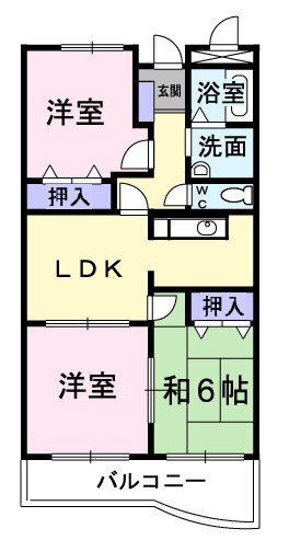 ビジュオール 間取り