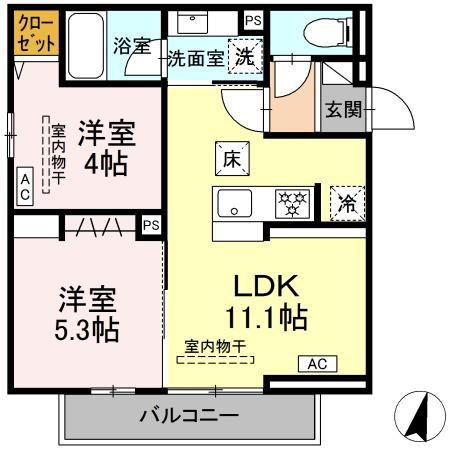 ドムスクレスト湘南台 間取り