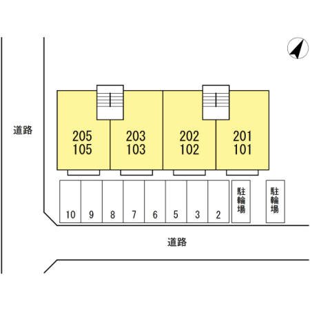 ハイカムールＫ 地図（共通）
