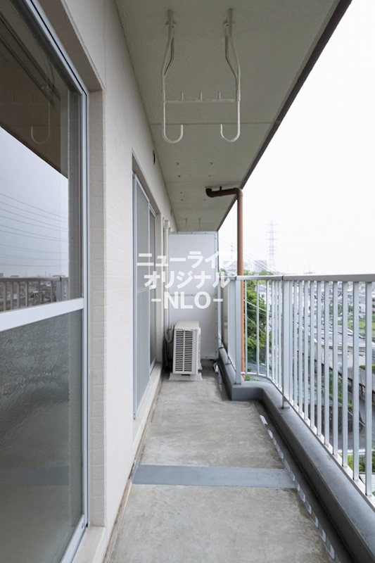 山王塚レジデンス ベランダ