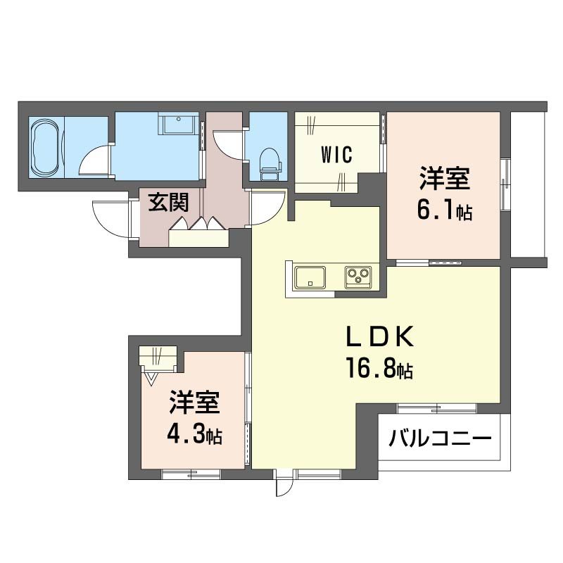エクセレントラロ 間取り
